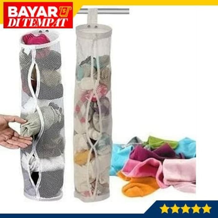 Sock Keeper Organizer Storage Tempat Simpan Kaos Kaki Celana Dalam
