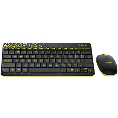 Logitech Wireless Keyboard .&amp; Mouse Combo MK 240 Nano