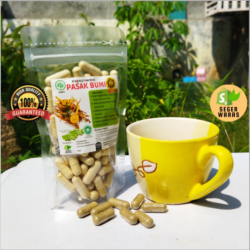 Herbal Pasak Bumi Gairah Pria Dewasa 50 Kapsul (tongkat ali)