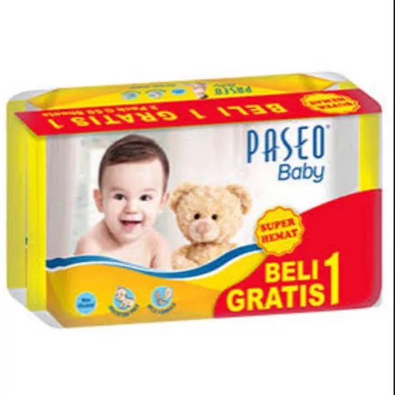 PASEO BABY Wipes - Kemasan Beli 1 Gratis 1 | Tisu Basah PASEO BABY | Tissue Basah PASEO BABY