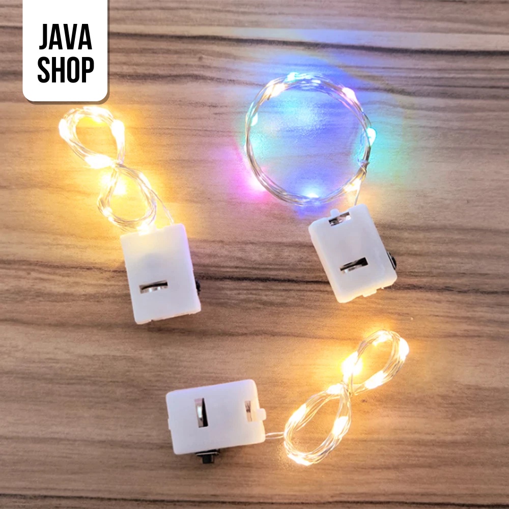 JAVASHOP Lampu Led Kawat Hias Mini Tumblr Dekorasi Outdoor Indoor