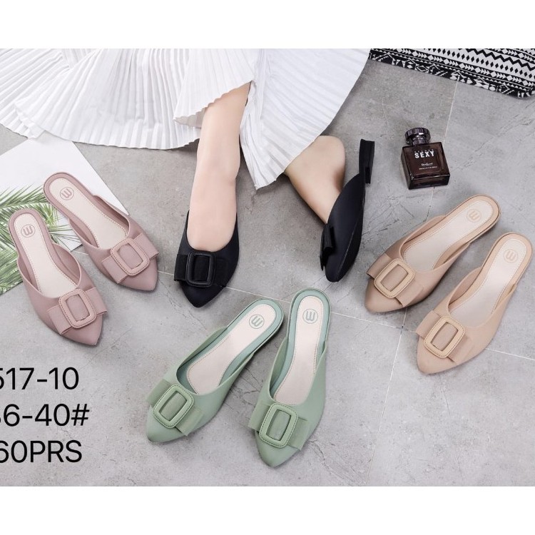 12.12 SALE Sandal Flat Jelly Wanita NYLA import 517 - 3
