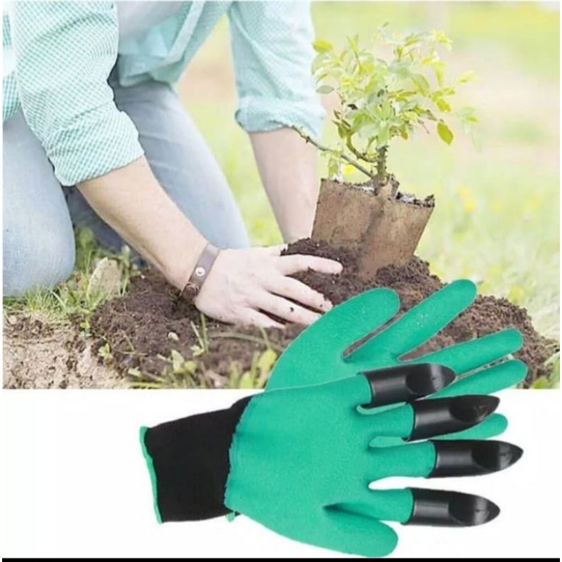 Best Seller Sarung Tangan berkebun dengan Cakar /Genie  Garden Glove 1 Pasang