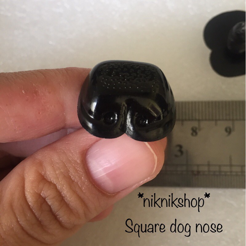 10pcs Hidung Boneka plastik safety nose hidung anjing dog  nose 19mm 20mm