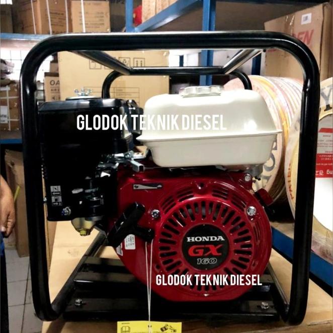 Mesin Pompa Air Sawah Irigasi Alkon Water Pump Honda Gx 160 3 Inch 3"