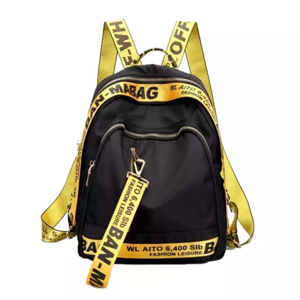 [BP340] Bag Monic Backpack- tas ransel untuk wanita bahan longchamp