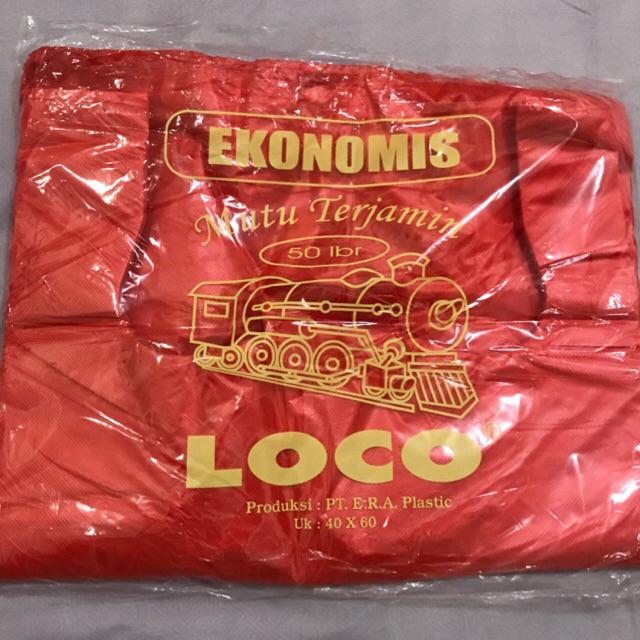 plastik loco 35x55 & 40x60 merah ekonomis isi50lbr-40(40x60)
