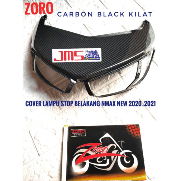 cover tutup carbon ducktrail/atas lampu stop belakang  yamaha nmax new 2020 Zoro pnp