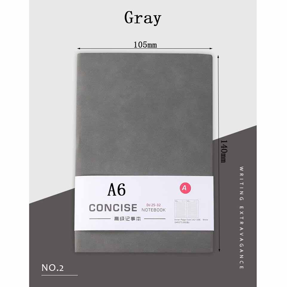 

(Bisa Custom Nama/ Logo) Buku Jurnal Kulit A6 Concise Warna Abu-abu/ Buku Agenda Kulit Custom Nama/ Jurnal Kulit Custom Nama/ Buku Catatan Kulit A6/ Journal Nama A6