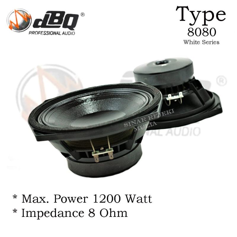 SPEAKER DBQ 8 INCH SPIKER DBQ 8080 ORIGINAL