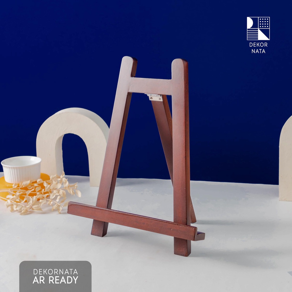

Dekornata Walnut Petite Wooden Easel / Wooden Canvas Stand