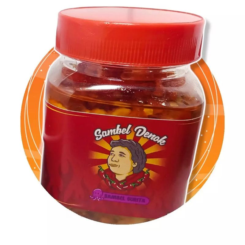 

Sambal Gurita Pedas isi berat bersih 180 gram