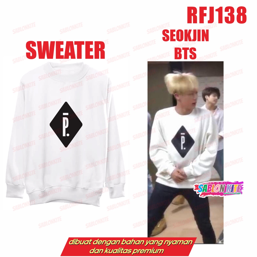 MURAH!!! SWEATER KPOP SEOKJIN P RFJ138