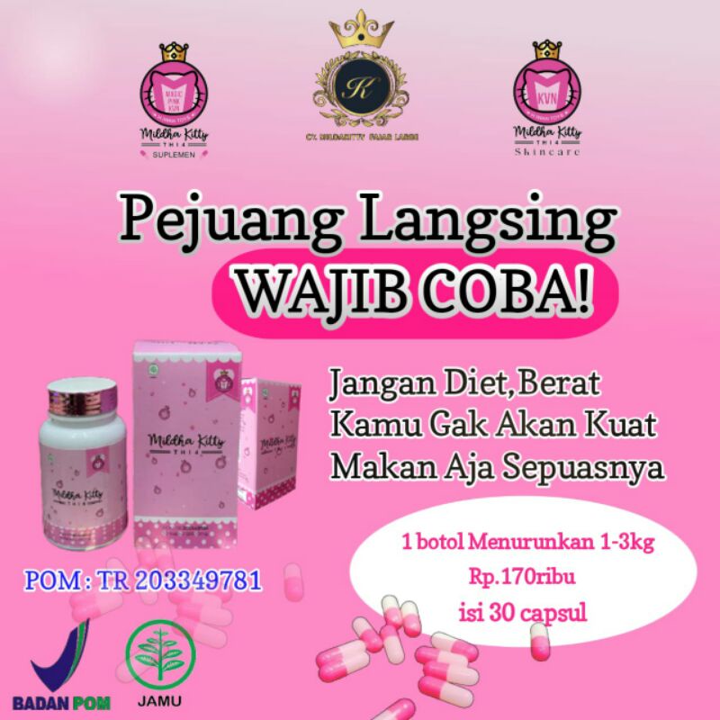 PIL Mildhakitty pelangsing Original