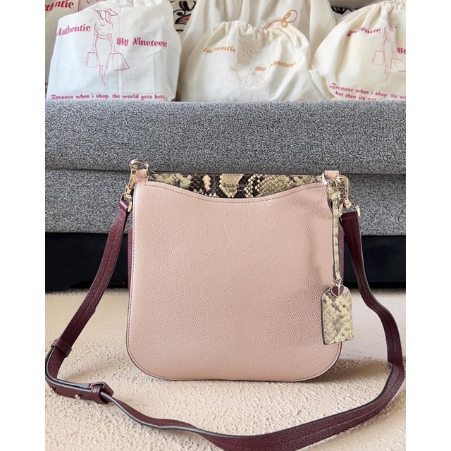 Kate Spade Margaux Embossed Snake Large Crossbody