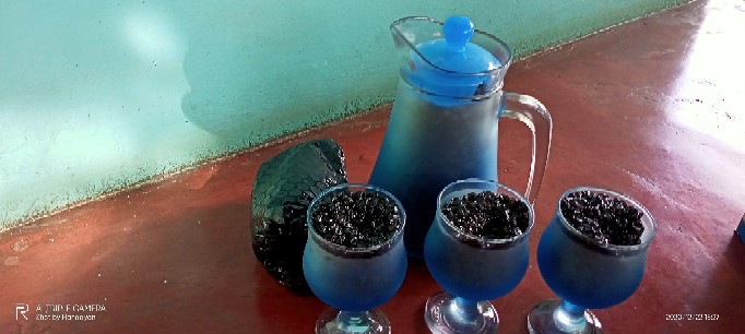 Pitcher Set 1 Liter 5 Pcs / 1 Teko Kaca + 4 Gelas Okami Wj 1000 C