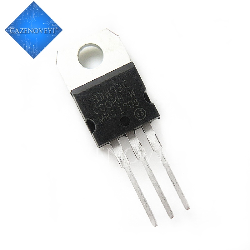 10pcs Ic Bdw93C Bdw93 To-220 100v 12a