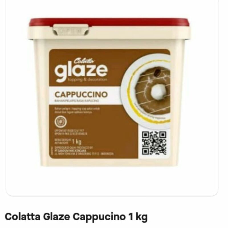 

Colatta Glaze Capucino 1kg