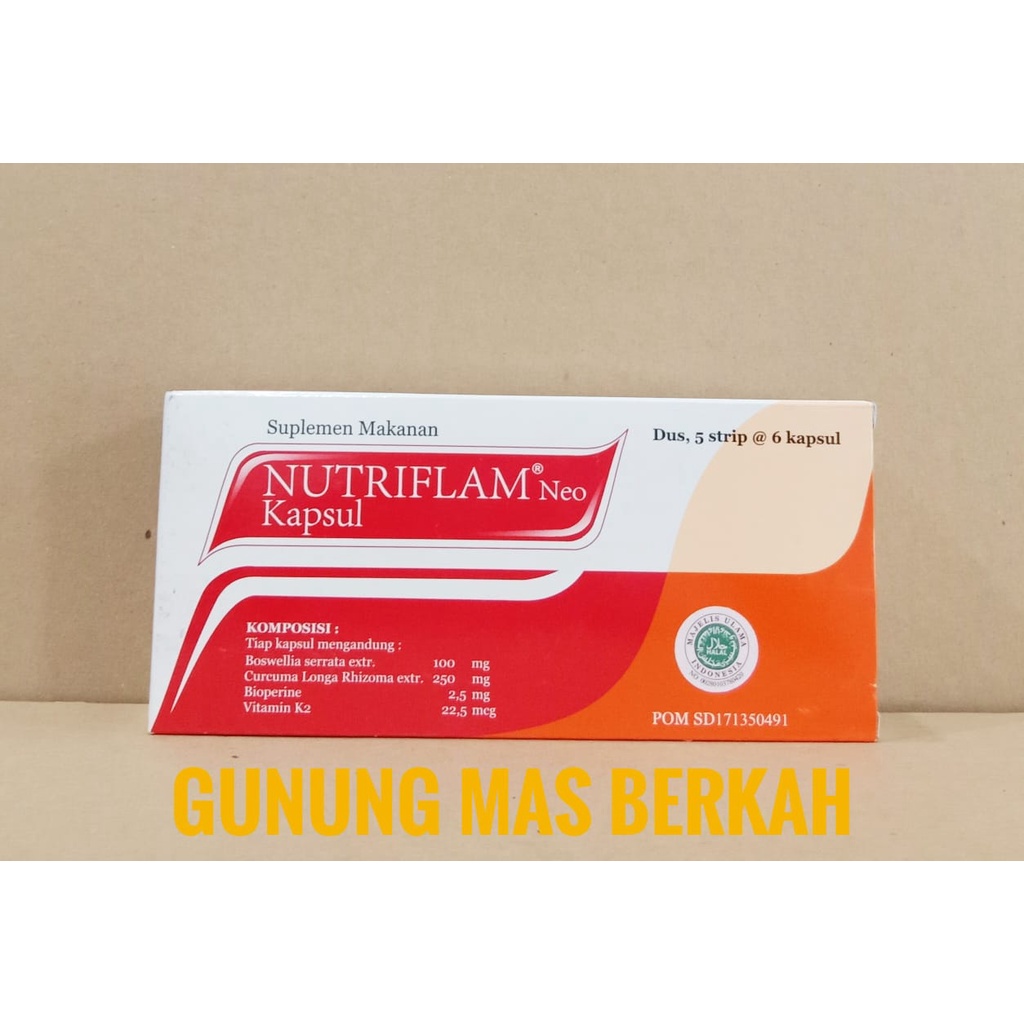 Jual Nutriflam Neo NUTRIFLAM Kapsul - memelihara kesehatan tulang dan