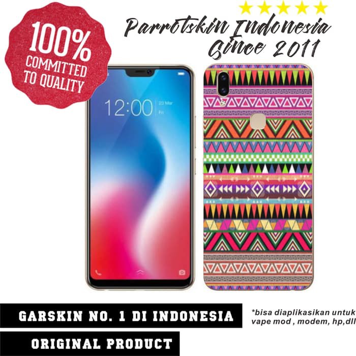 Garskin Skin Vivo V9 Aztec Tribal Bisa custom