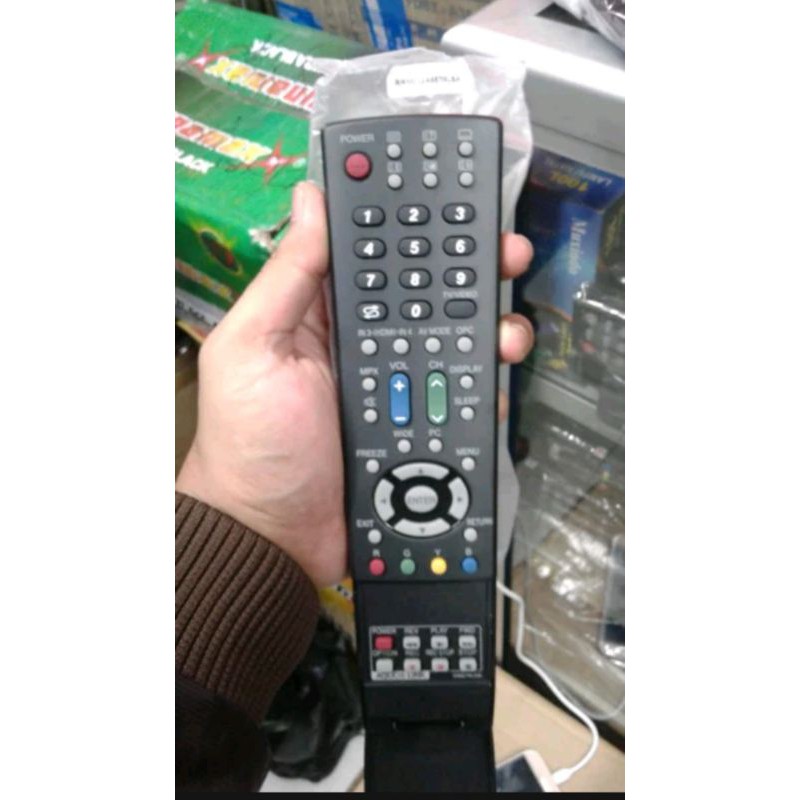 REMOTE REMOT TV SHARP AQUOS LED LCD ORIGINAL ASLI PANJANG