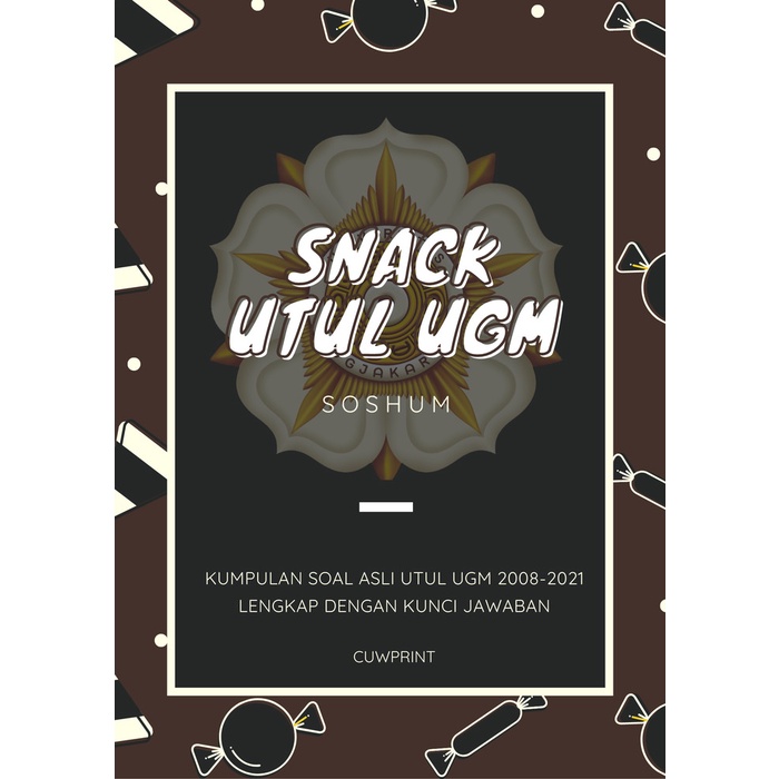 

✨COD✨ SNACK UTUL UGM by Cuwprint - TKDU, B5 HVS