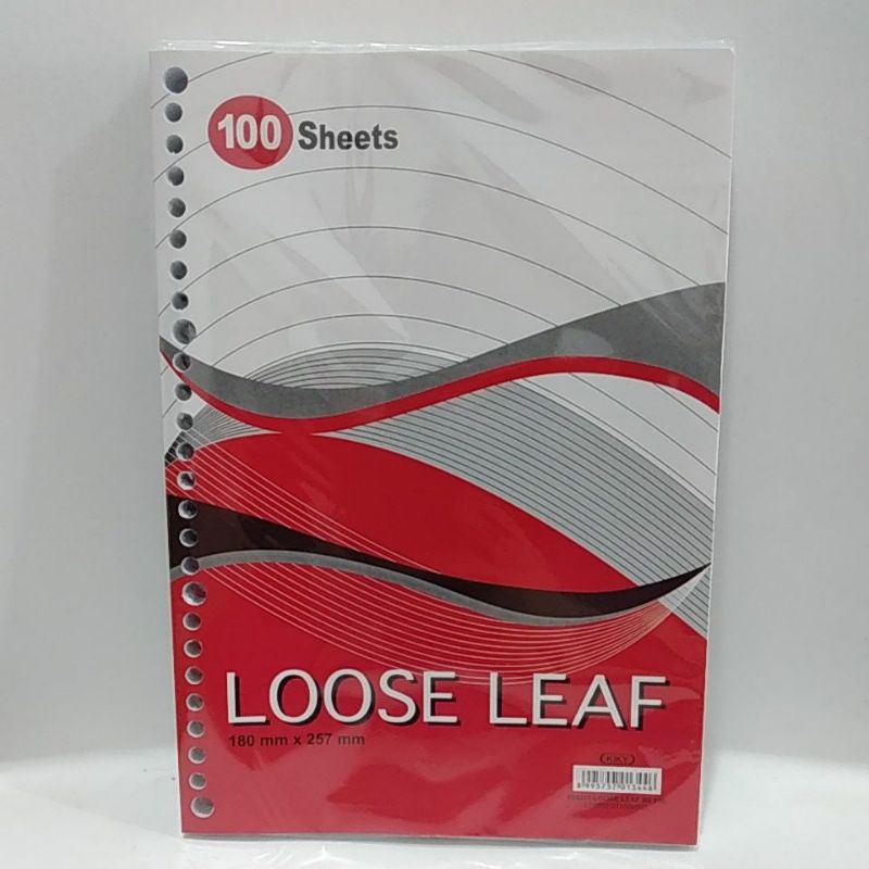 

Kiky Loose Leaf 180x257 mm 100 sheets