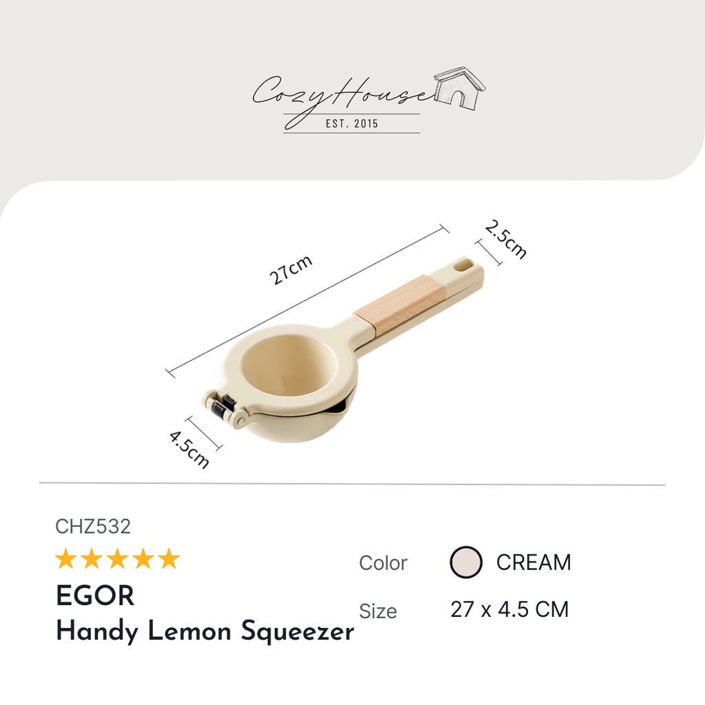 COZYHOUSE EGOR Alat Peras Lemon Pemeras Jeruk / Lemon Orange Squeezer