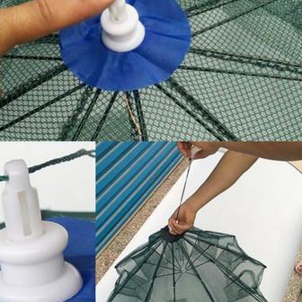 Payung Bubu Jaring Jebakan Perangkap Udang ikan Kepiting Model Payung 16 Lubang