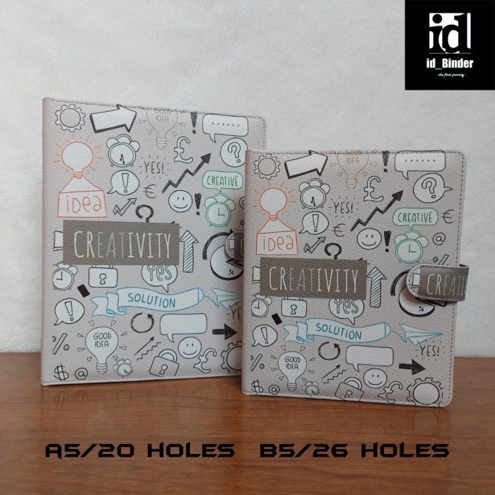 

Update Binder Printing Motip Creativity A5/Ring 20, B5/Ring 26 Gilaa!!!