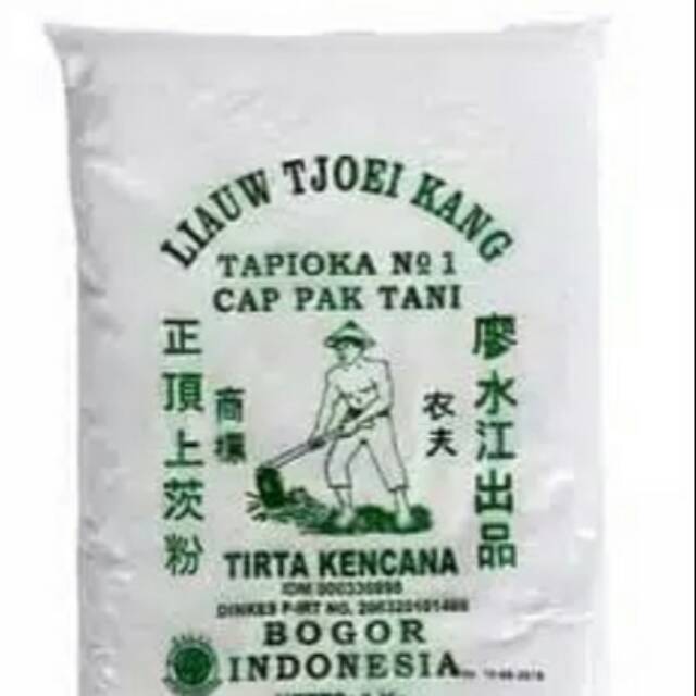 

TEPUNG TAPIOKA LIAUW TJOEI KANG/TEPUNG PAK TANI/TIRTA KENCANA