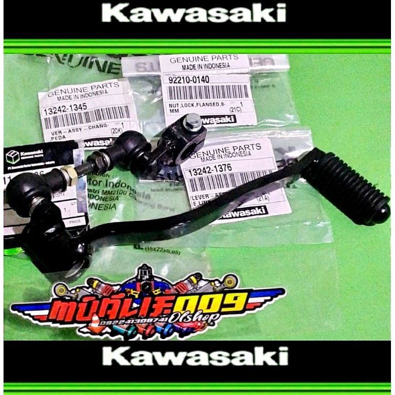 PEDAL PERSENELING OPERAN GIGI NINJA RR ORIGINAL KAWASAKI 150 RR OPERAN GIGI
