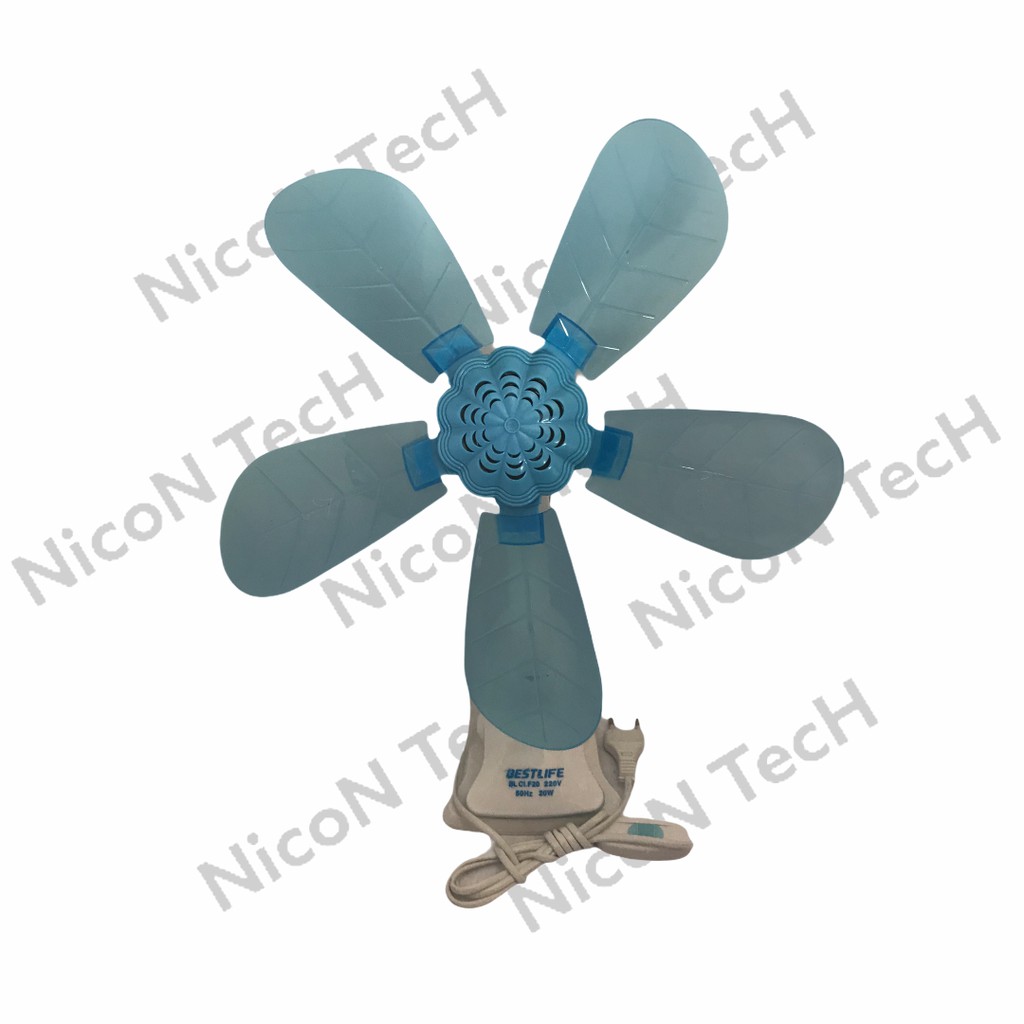 Kipas Angin 3in1 20 Watt Duduk Jepit Gantung 5 Baling / Mini Clip Fan