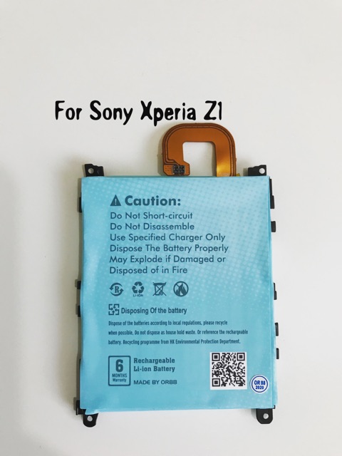 (P) Baterai batre battery Sony Xperia Z1 Double power/IC ORIENS88