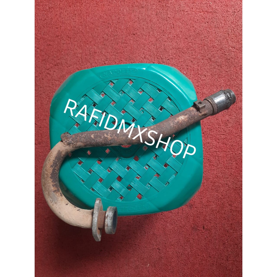 LEHER KNALPOT KAWASAKI KLX150S,DTRACKER OLD,HEADER KNALPOT KAWASAKI KLX150S,DTRACKER OLD