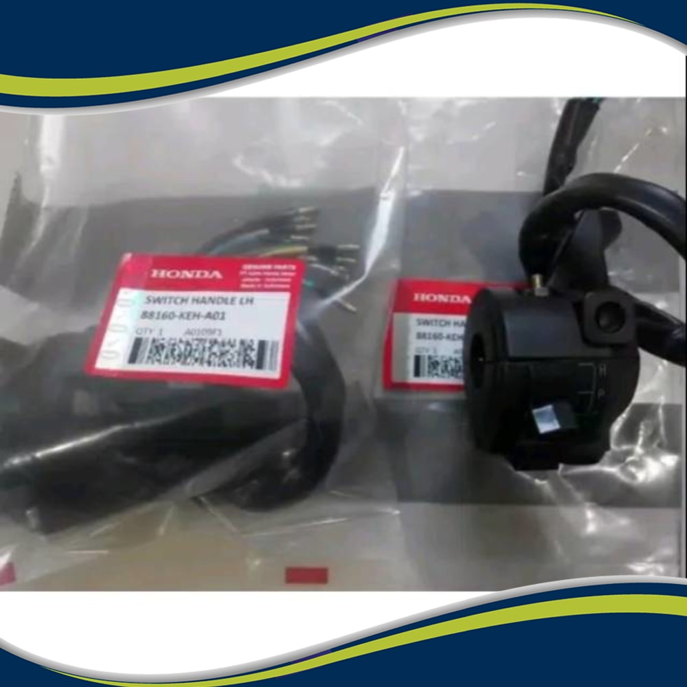 Saklar holder switch bagian Kiri Honda GL Pro 12 Watt - 12 kabel original - TPS003783