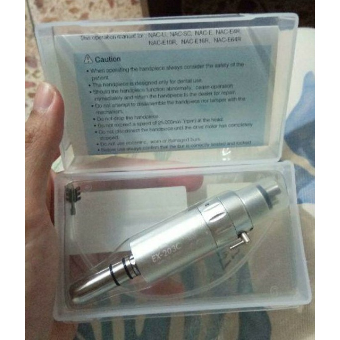 Dental Air Motor Handpiece Low Speed E-Conect