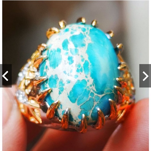 Batu akik natural pirus nevada