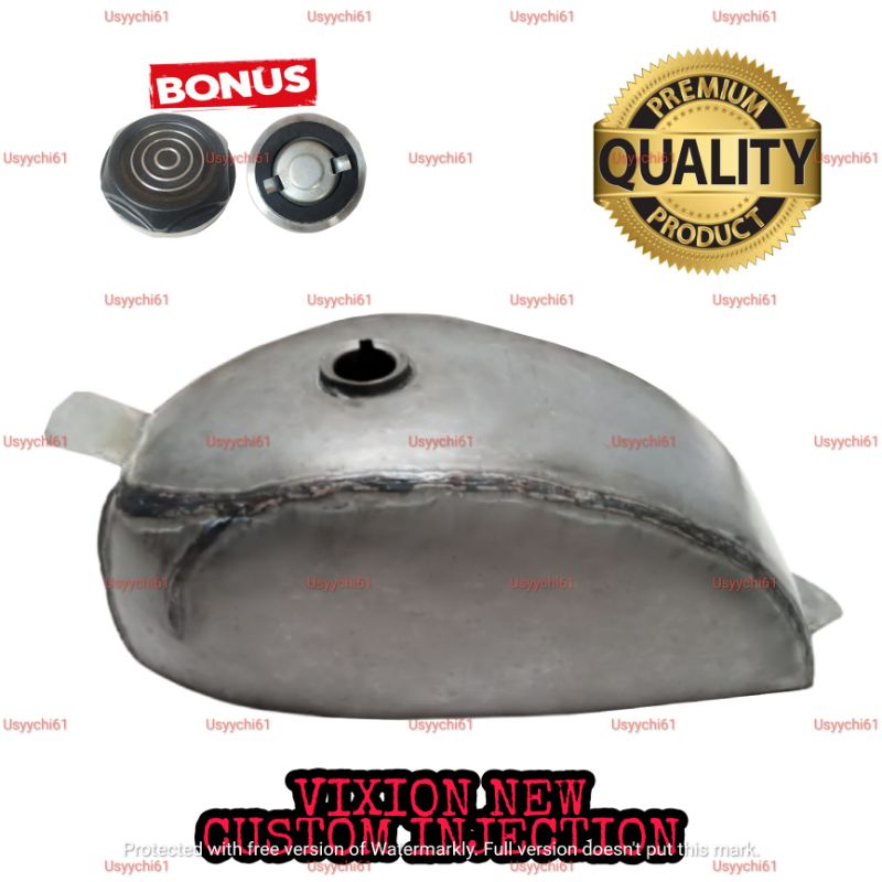 Tangki Bahan Vixion New Polos Custom injeksi