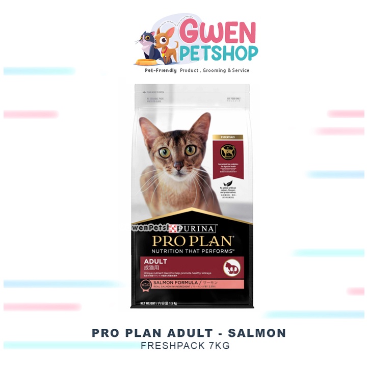 (KHUSUS OJOL) PROPLAN ADULT SALMON 7KG --- PROPLAN OPTIRENAL SALMON 7KG