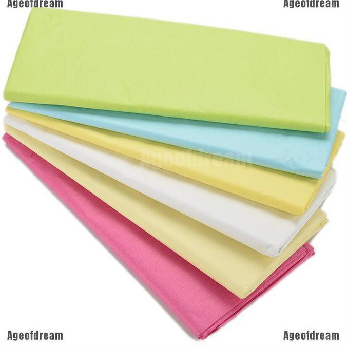 

Ageofdream 20 Pcs/Lot Tissue Paper Wedding Gift Wrapping Paper Copy Ryanstore36