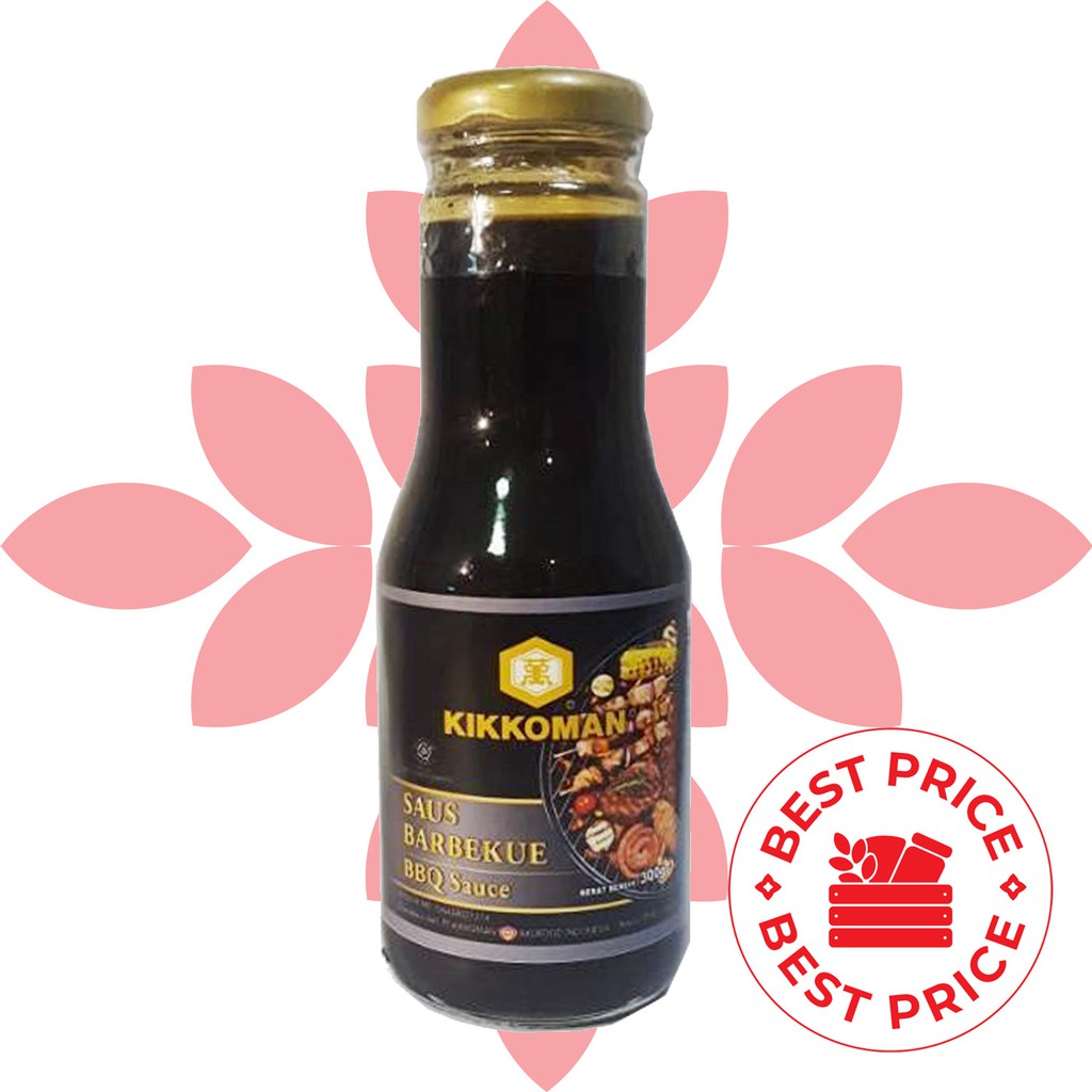 KIKKOMAN - SAUS BARBEQUE/BBQ HALAL - 300 GR (BOTOL)