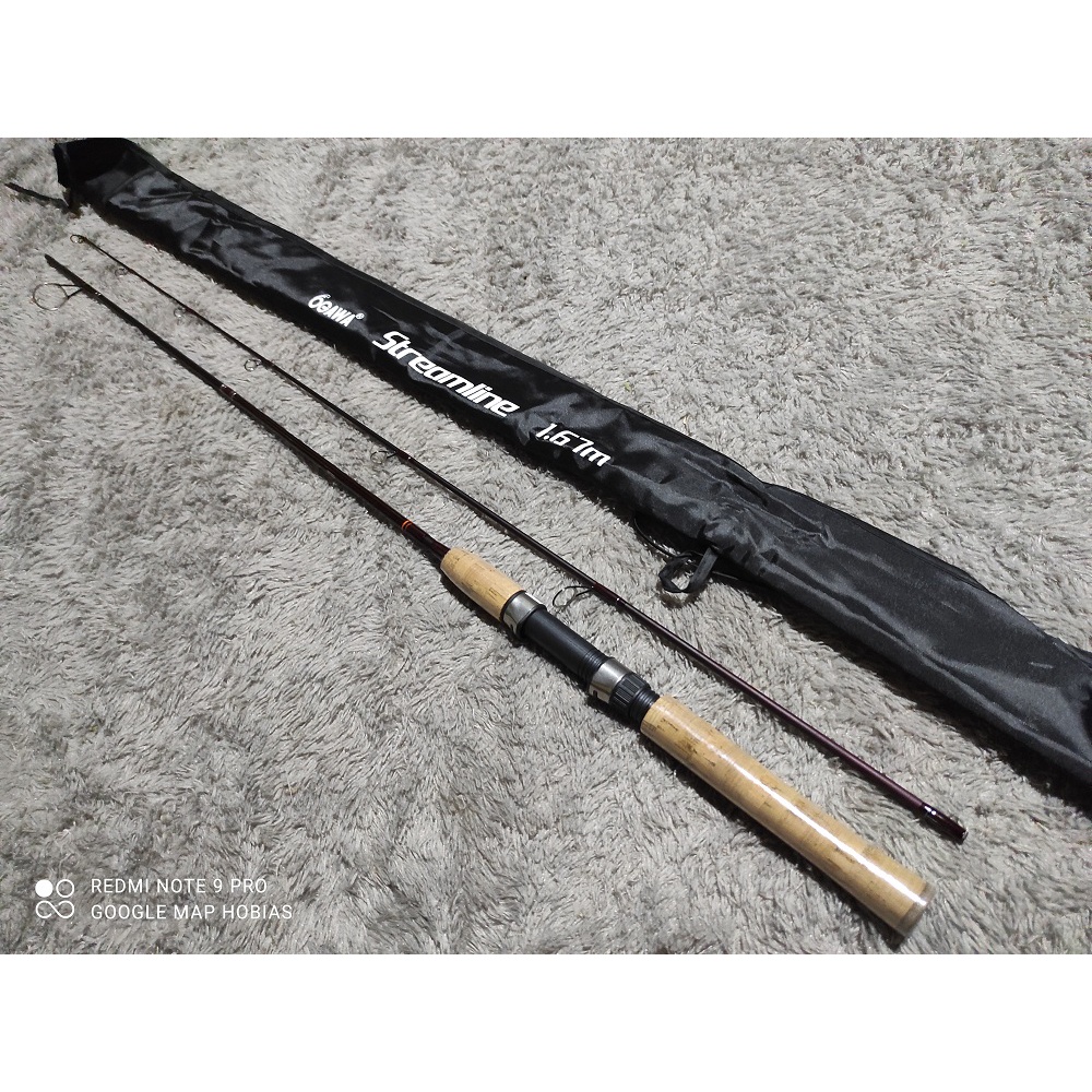 joran pancing spinning ogawa streamline 167