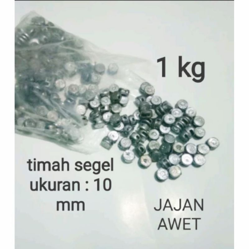 Timah segel - timah segel pekerja PLN dan PDAM - Timah 10mm