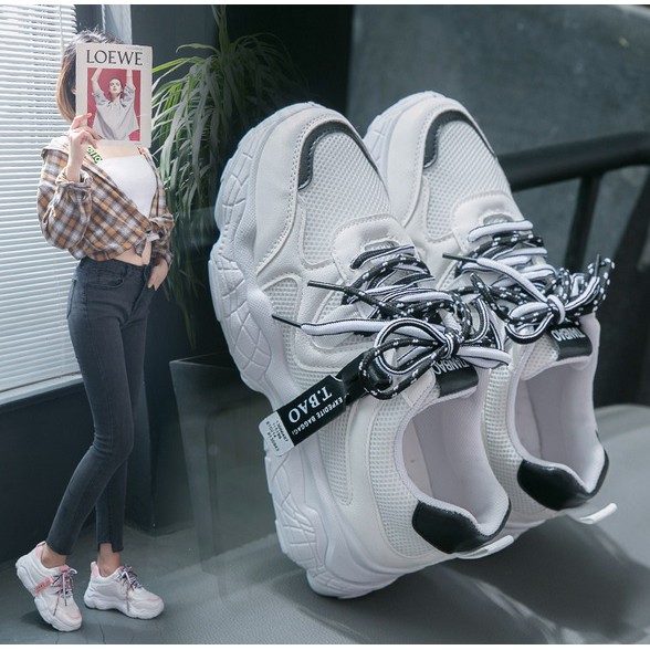 TBIG [COD] SALE CUCI GUDANG Sepatu Sneakers Import Ulzzang U-Bali / Tbao Sepatu Korea Style Wanita Fashion