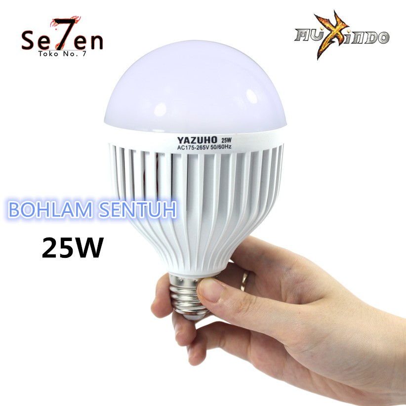 Bohlam Led Lampu Emergency Lampu Magic 25W Sentuh ON OFF