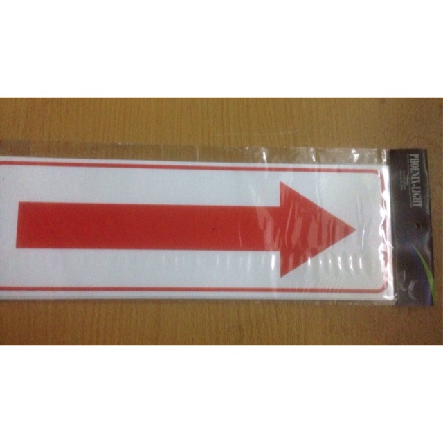 Jual Sticker Arah Panah Warna Merah X Cm Indonesia Shopee Indonesia