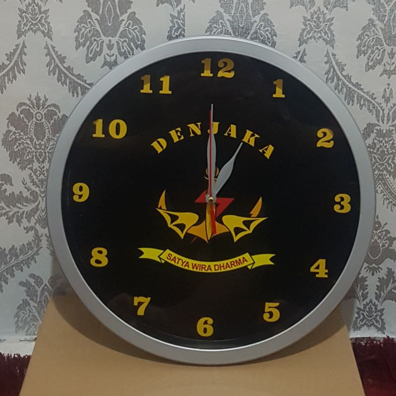JAM DINDING LOGO DENJAKA TNI AL