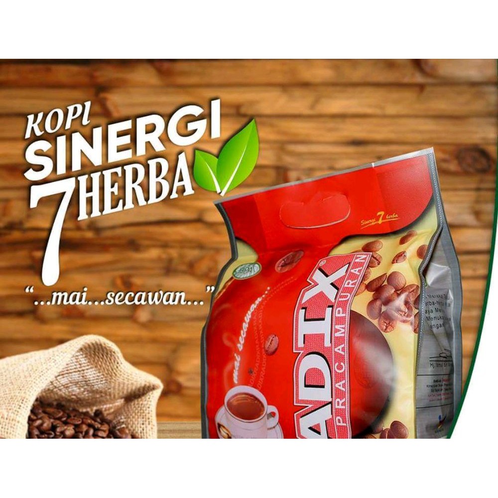 

Kopi Herbal Radix 32 sachet HPA Malaysia Original Termurah