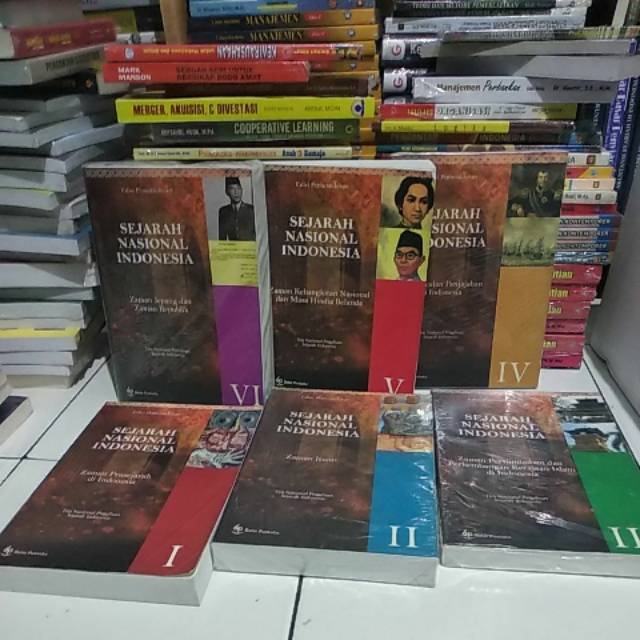 Jual Buku Original 1Set(6 Buku)Sejarah Nasional Indonesia By Balai ...